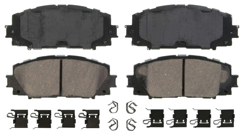Wagner QS ZD1184A Disc Brake Pad Set, Chamfered Edges for Smooth, Quiet Stops, Fits 2010â€“2015 Toyota Prius - Image 1